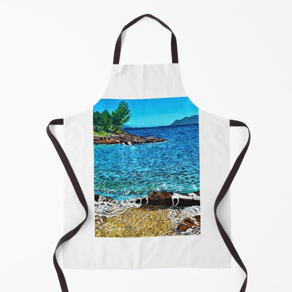 Item preview, REALISTIC SEASCAPE ZAVALA HVAR designed and sold by IvanaKada.