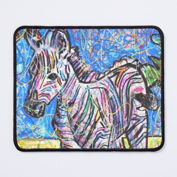 Item preview, Colorful Zebra Art Design for Kids. designed and sold by Kitslam Art.