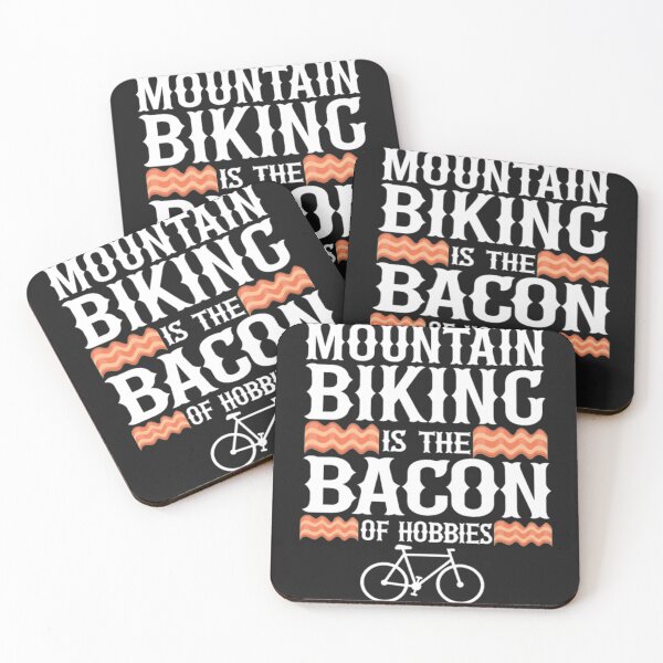 Item preview, Mountain Biking Is The Bacon designed and sold by StarcyWol.