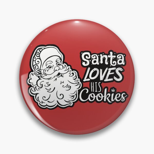 Item preview, Stoned Santa-Santa loves his cookies-Funny Stoner Christmas  designed and sold by YomeHayin.