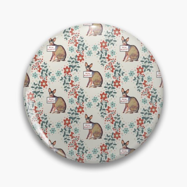 Item preview, Christmas Sphynx cat designed and sold by AnnaAndVibes.