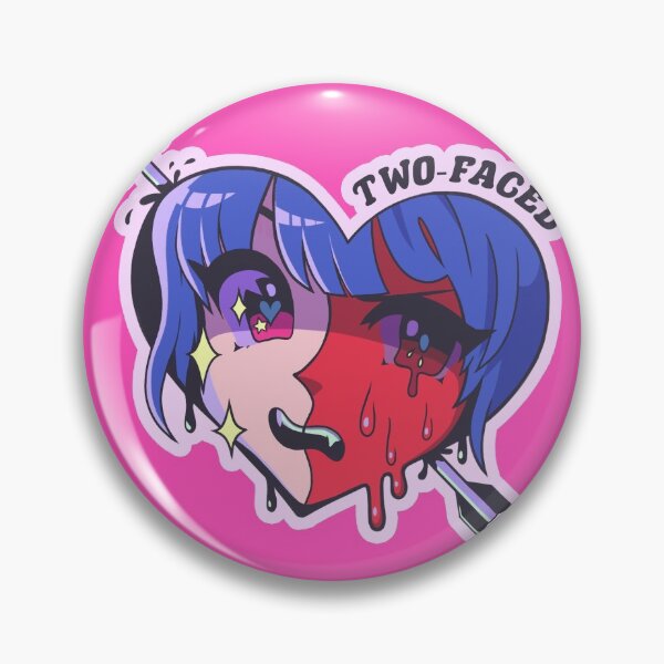 Item preview, Two-Faced Girl designed and sold by milkyhell.