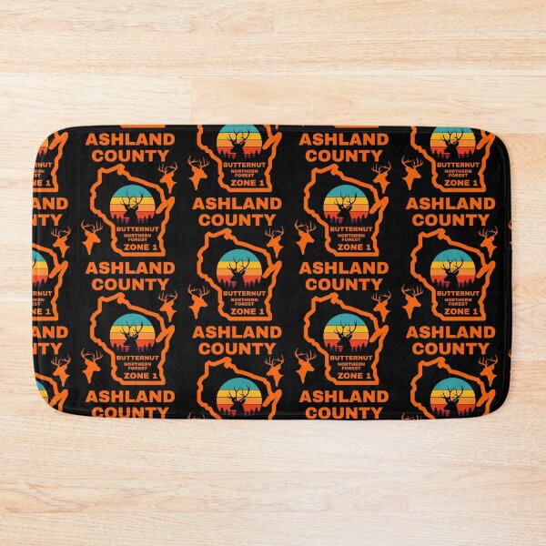 Item preview, Wisconsin Deer Hunter Butternut Ashland County designed and sold by WoodburyLake.