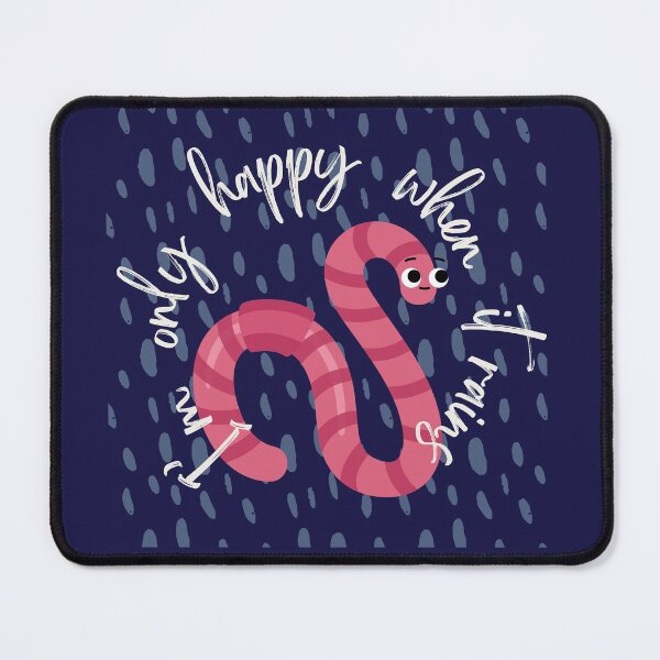Item preview, Earthworms <3 Rain designed and sold by baldbird.
