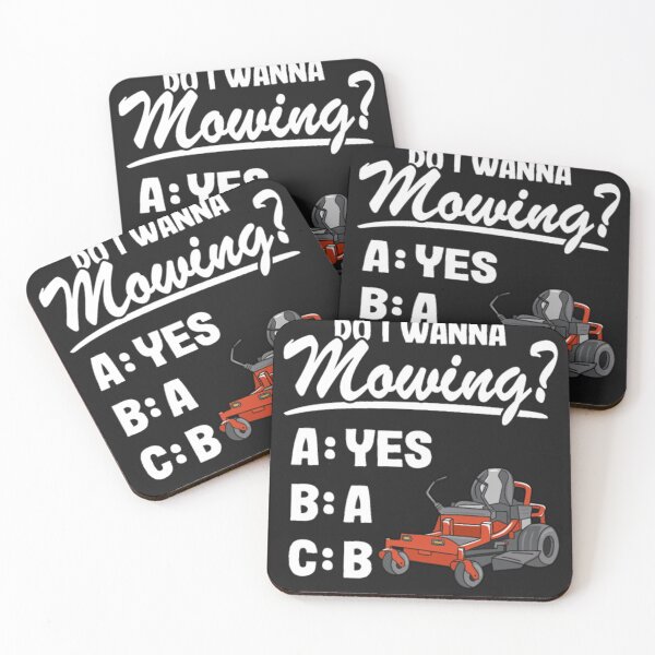 Item preview, Do I Wanna Mowing Lawn designed and sold by StarcyWol.