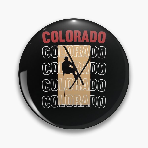 Item preview, Colorado skiing ski vintage 80's  90's sports designed and sold by Captain-Jackson.