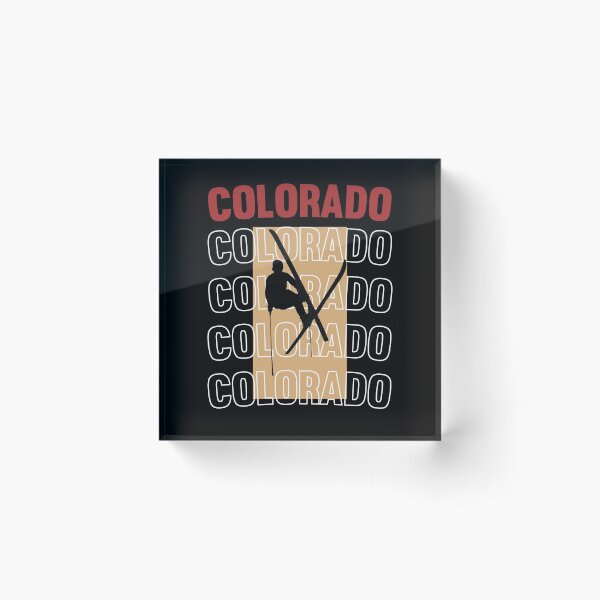 Item preview, Colorado skiing ski vintage 80's  90's sports designed and sold by Captain-Jackson.