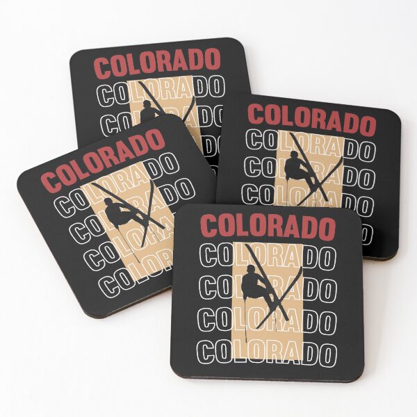 Item preview, Colorado skiing ski vintage 80's  90's sports designed and sold by Captain-Jackson.