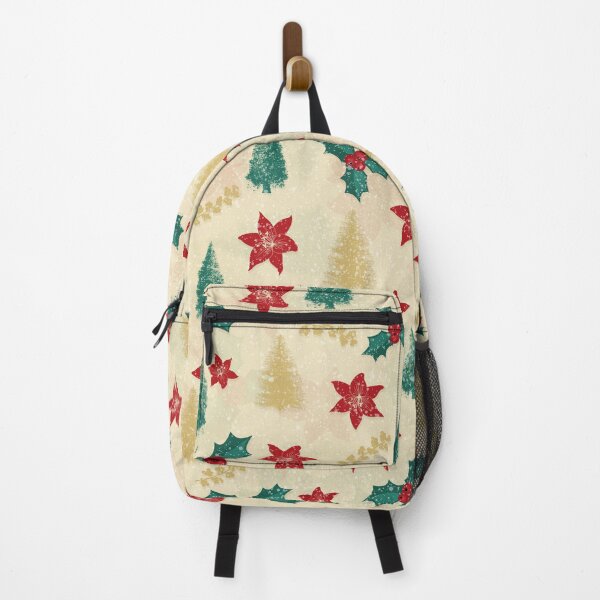 Item preview, Christmas Retro Floral Pattern designed and sold by cesartorresart.