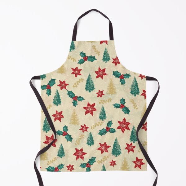 Item preview, Christmas Retro Floral Pattern designed and sold by cesartorresart.