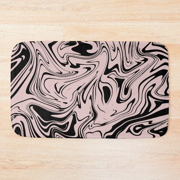 Item preview, Blush Pink X Black MousePad designed and sold by TheVirux.