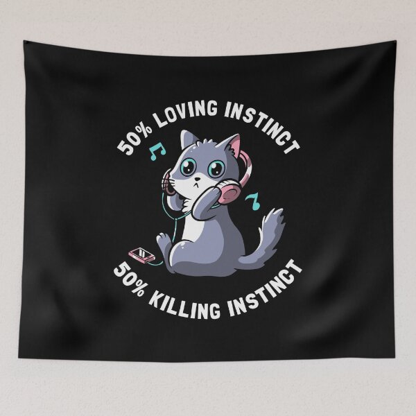 Item preview, 50% Loving Instinct 50% Killing Instinct designed and sold by Tobe Fonseca®.