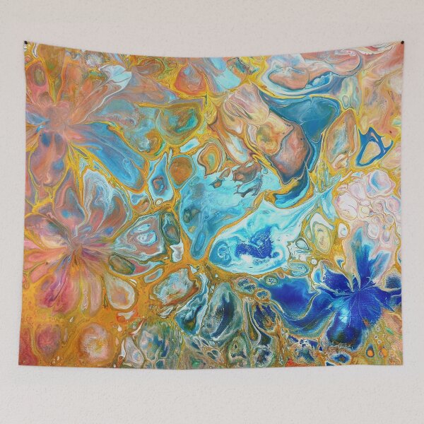 Item preview, The fish and the dolphin.. designed and sold by ArtandSoulFluidArt.
