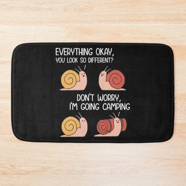 Item preview, Camping Snails Funny Hiking designed and sold by StarcyWol.