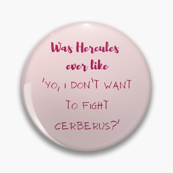 Item preview, Yo, I Don't Want to Fight Cerberus designed and sold by baldbird.