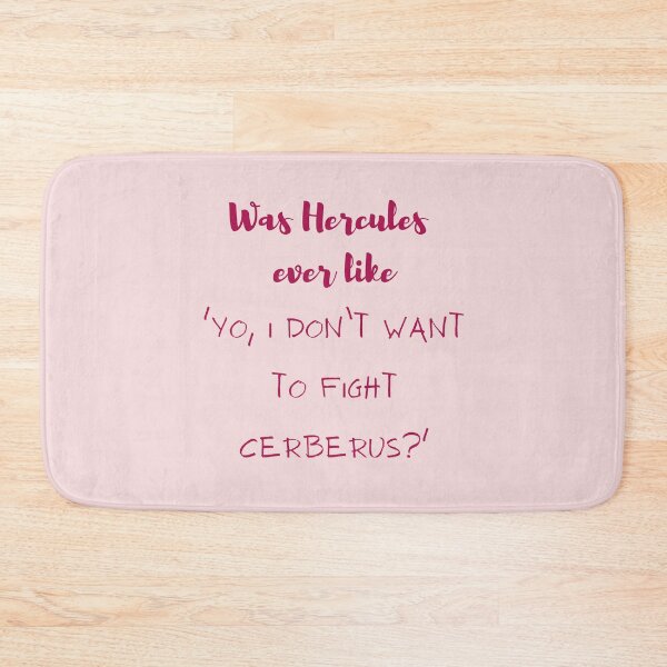 Item preview, Yo, I Don't Want to Fight Cerberus designed and sold by baldbird.
