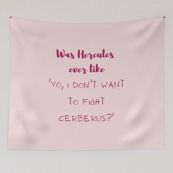 Item preview, Yo, I Don't Want to Fight Cerberus designed and sold by baldbird.