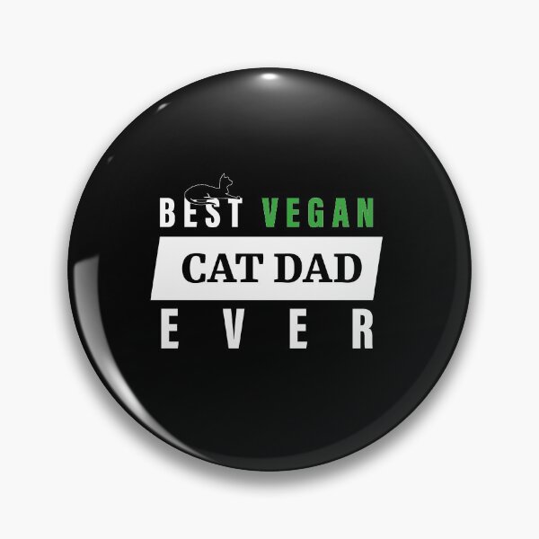 Artikelvorschau, Best Vegan Cat Dad Ever entworfen und verkauft von ArteSilenziosa.