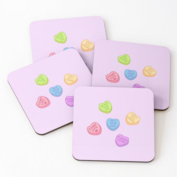 Item preview, Conversation Hearts - Disfuctional Sticker Pack - Valentines Day designed and sold by Nossikko.