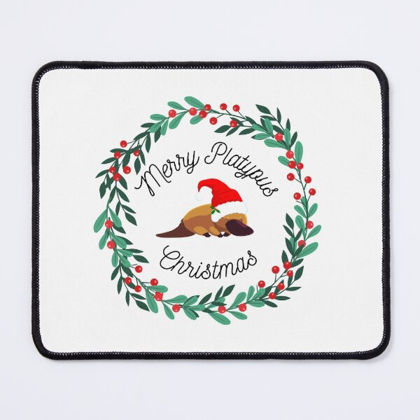 Item preview, Merry Platypus Australian Christmas designed and sold by rosendosen.