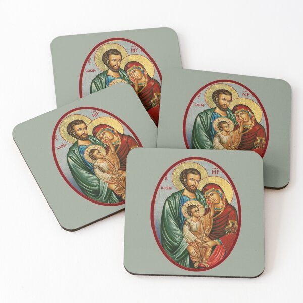 Item preview, Holy Family, Jesus Mary, Joseph designed and sold by AMDG Line.