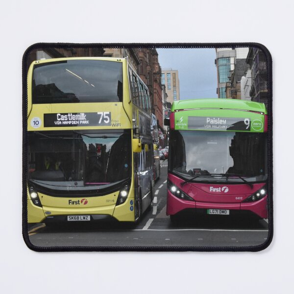 Item preview, First Glasgow Route`s 75 and 9 designed and sold by PortPrints.
