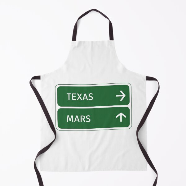 Item preview, Mars Texas Road Sign designed and sold by trendingatees.