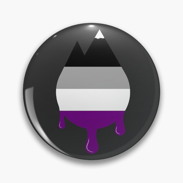 Item preview, Asexual Pride - Melting Mountain designed and sold by Korundur.