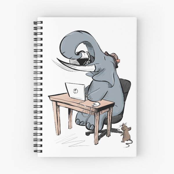Item preview, Caffeinated Elephant  designed and sold by Jason's Doodles.