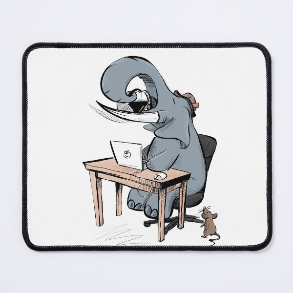 Item preview, Caffeinated Elephant  designed and sold by Jason's Doodles.