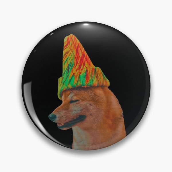 Item preview, Shiba Inu In A Beanie designed and sold by Slap-Happy-Co.