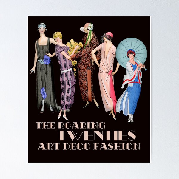 The Roaring 20s Art Deco Fashion 