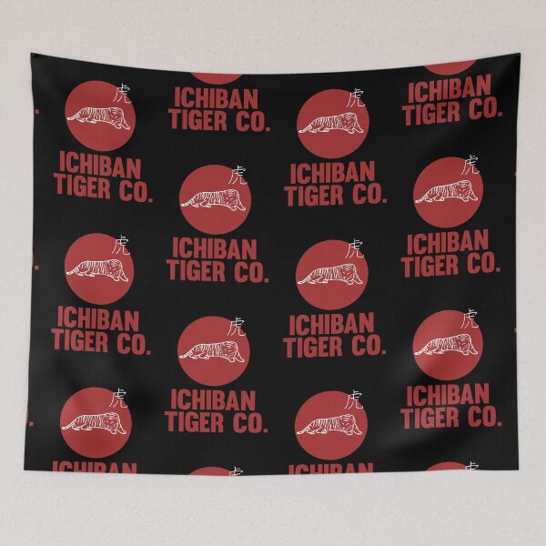 Item preview, Ichiban tiger co Japanese fake company logo  designed and sold by Captain-Jackson.