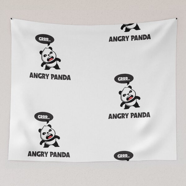 Item preview, Angry panda shirt designed and sold by Ayoublab.
