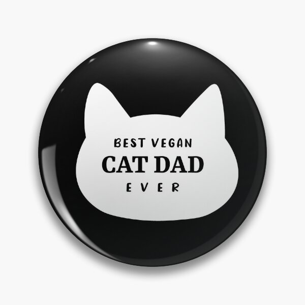 Artikelvorschau, Best Vegan Cat Dad Ever entworfen und verkauft von ArteSilenziosa.