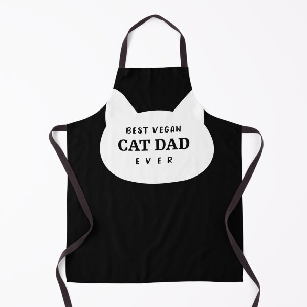 Item preview, Best Vegan Cat Dad Ever designed and sold by ArteSilenziosa.