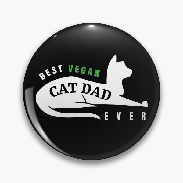 Artikelvorschau, Best Vegan Cat Dad Ever entworfen und verkauft von ArteSilenziosa.