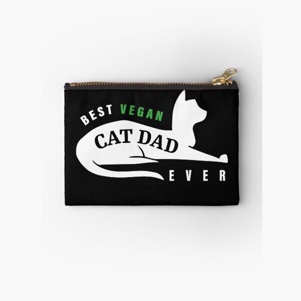Item preview, Best Vegan Cat Dad Ever designed and sold by ArteSilenziosa.