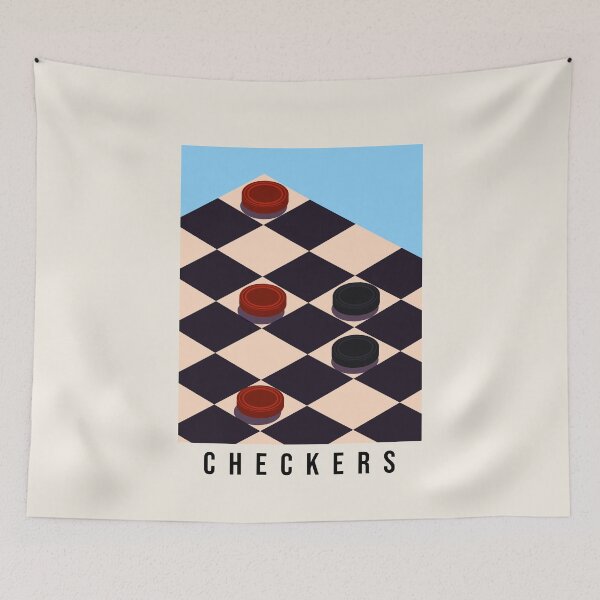 Item preview, Checkers Poster designed and sold by Nightlight0.