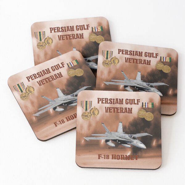 Item preview, F-18 Hornet Persian Gulf War Veteran designed and sold by Mil Merchant.