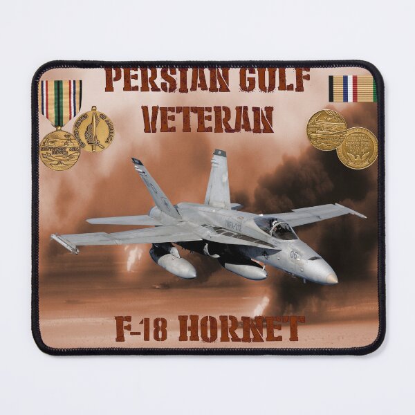 Item preview, F-18 Hornet Persian Gulf War Veteran designed and sold by Mil Merchant.