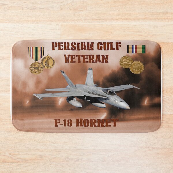 Item preview, F-18 Hornet Persian Gulf War Veteran designed and sold by Mil Merchant.