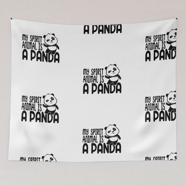Item preview, My spirit animal is a panda designed and sold by Ayoublab.