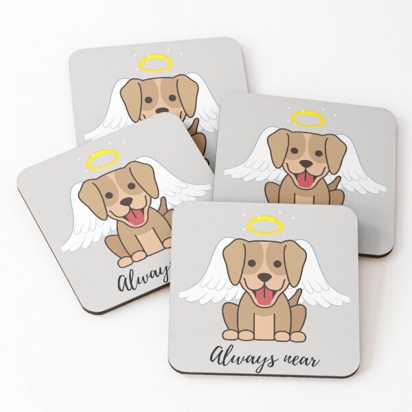 Item preview, Angel Dog Halo Always Near designed and sold by Kamira Gayle.