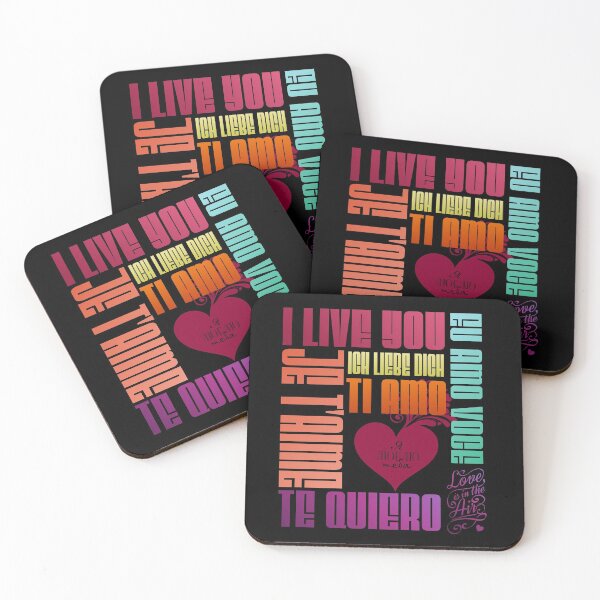 Item preview, I love you in all languages of the world designed and sold by harounshirt.