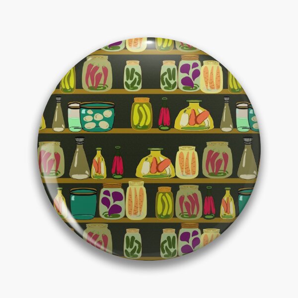 Item preview, Pantry Shelf Kitchen Pattern Design designed and sold by NancyMerkle.