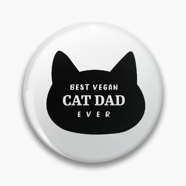 Artikelvorschau, Best Vegan Cat Dad Ever entworfen und verkauft von ArteSilenziosa.