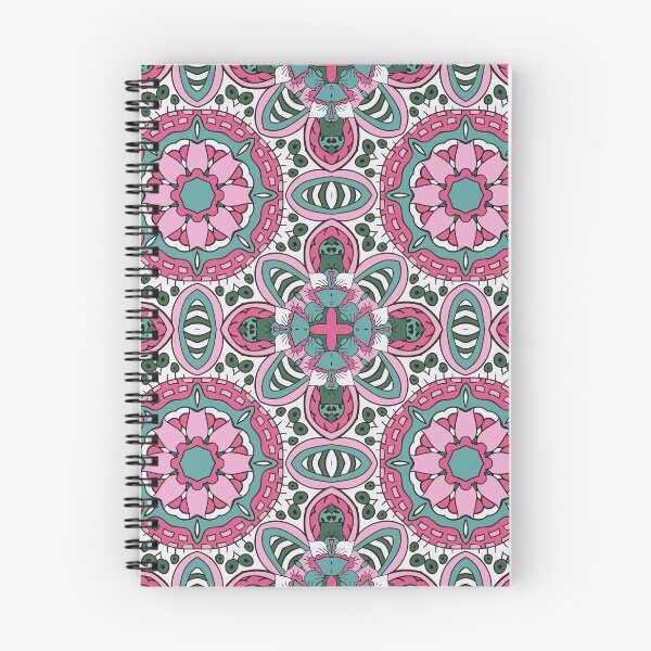 Item preview, Abstract Boho Vintage Floral Geometrical Pattern designed and sold by silviaol.