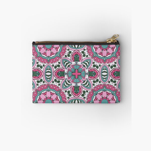Item preview, Abstract Boho Vintage Floral Geometrical Pattern designed and sold by silviaol.