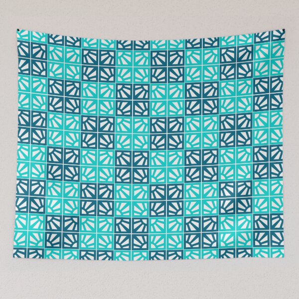 Item preview, Breeze Block Eleven P Blue designed and sold by Owen1976.